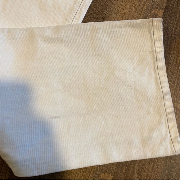 NWT Paige Normandie Slim Straight White Jeans Size 34 - Picture 2 of 14